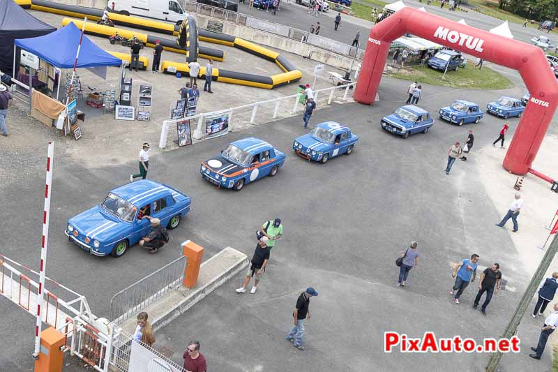 Autodrome Heritage Festival, les Gords en Pre-grille