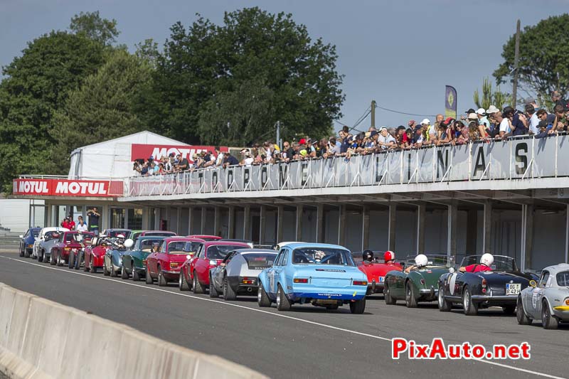 Autodrome Heritage Festival, Plateau Heritage Au Depart