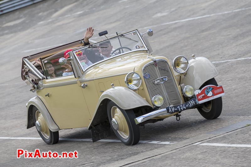 Autodrome Heritage Festival, Rosengart Supertraction LR500 Cabriolet