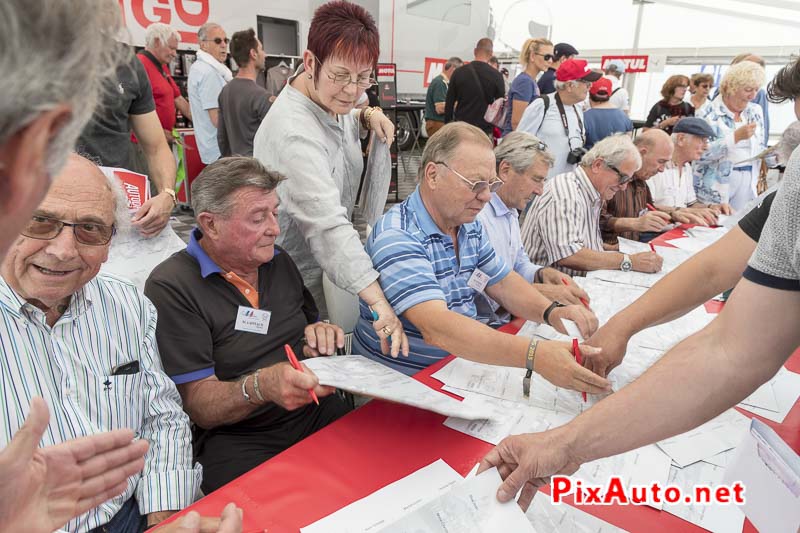 Autodrome Heritage Festival, Seance de Dedicaces des Pilotes