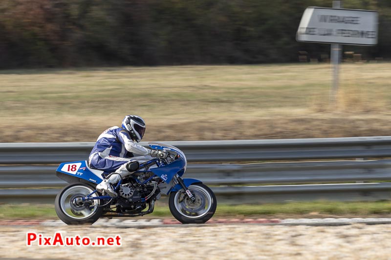 Autodrome Italian Meeting 2018, Ducati TT au Virage de la Ferme