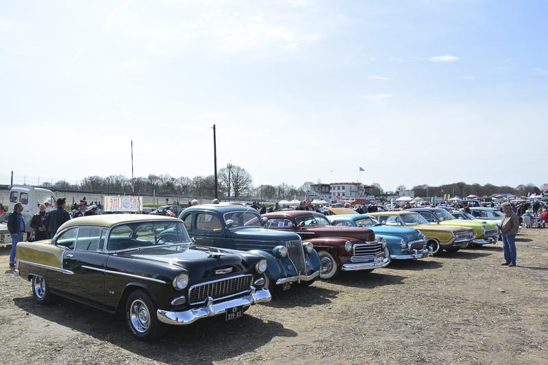 Autodrome Vintage Market 2018, voitures americaines