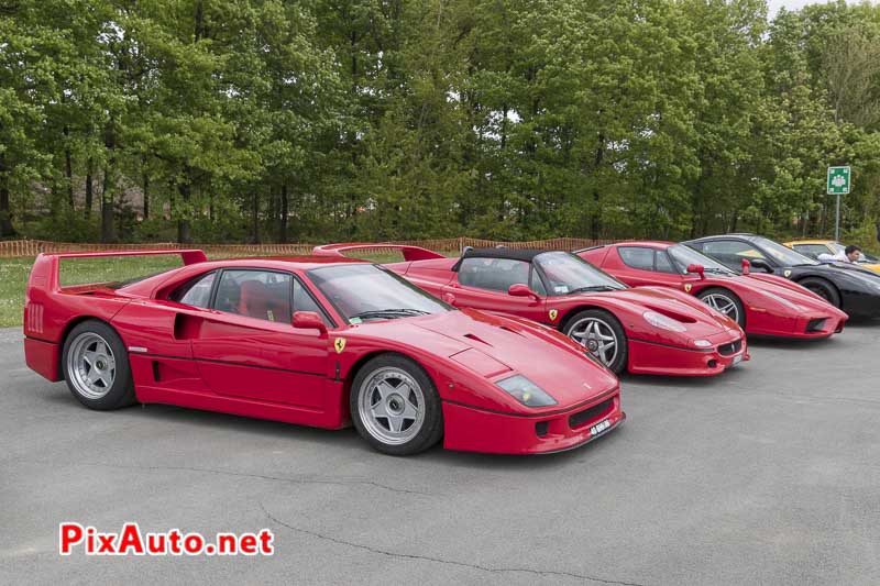 Les Collectionneurs Ont Du Coeur, Collector Ferrari F40 F50 Enzo