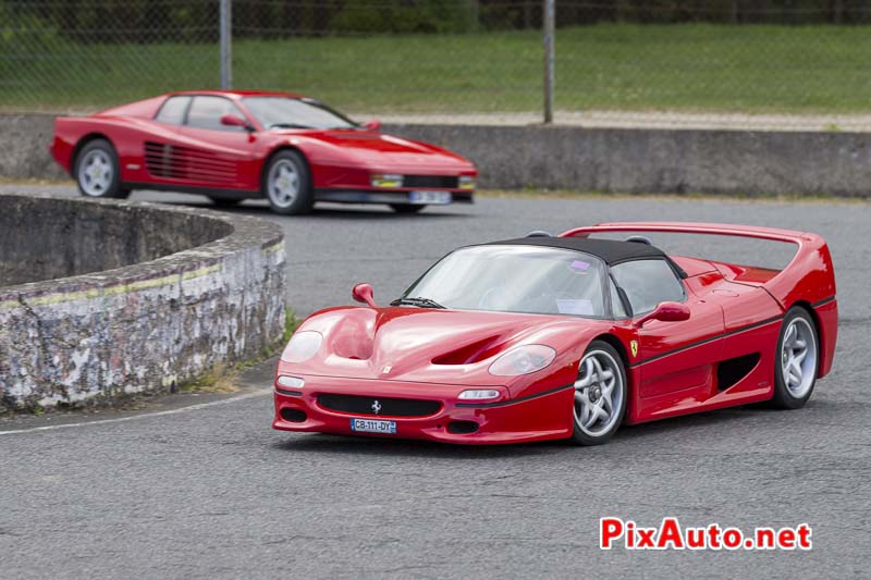 Les Collectionneurs Ont Du Coeur, Ferrari F50 Aux Deux Ponts