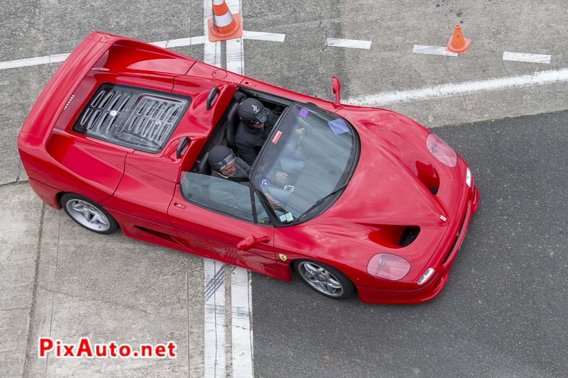 Les Collectionneurs Ont Du Coeur, Ferrari F50 Vue de Dessus