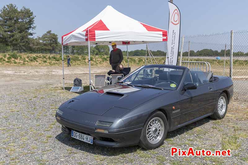 Jap'n Car Festival, cabriolet Mazda Rx7 Turbo 2