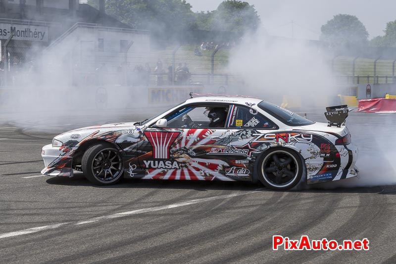 Jap'n Car Festival, Drift en Nissan 200sx