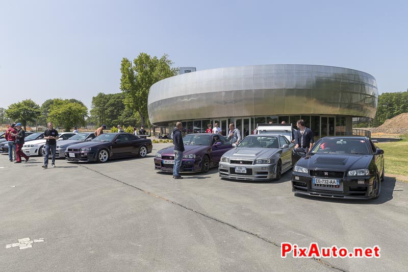 Jap'n Car Festival, Rassemblement Nissan Skyline GTR