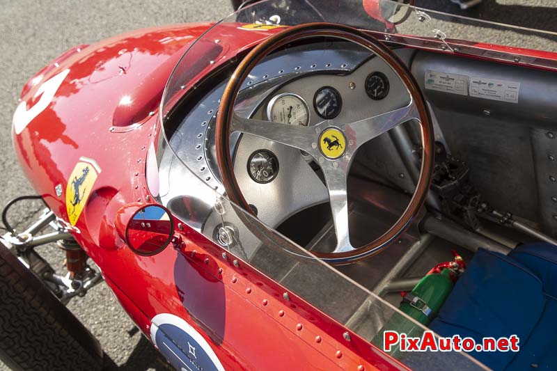 LGHA 2018, Cockpit Ferrari 156 Sharknose