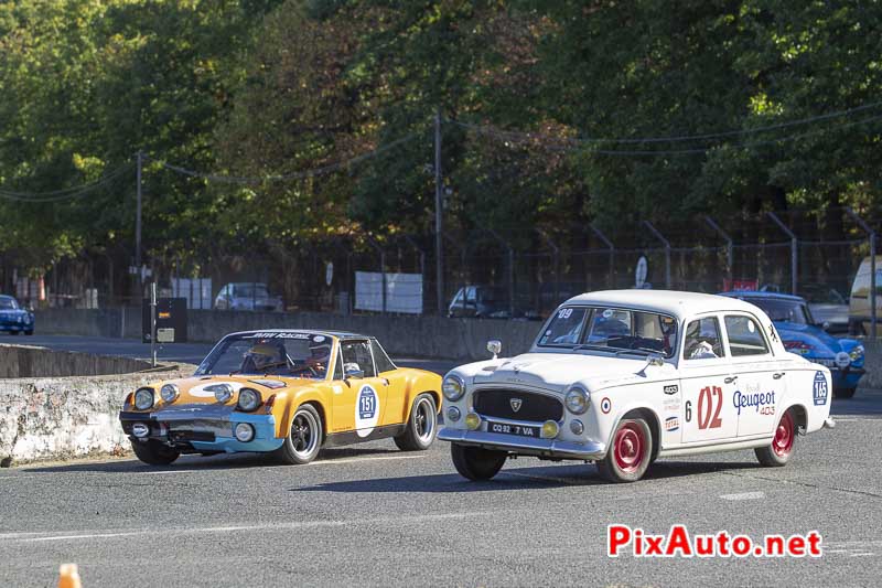 LGHA 2018, Peugeot 403 et Porsche 914/6