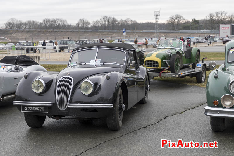 God-Save-The-Car, Jaguar Xk120 et Lotus Seven