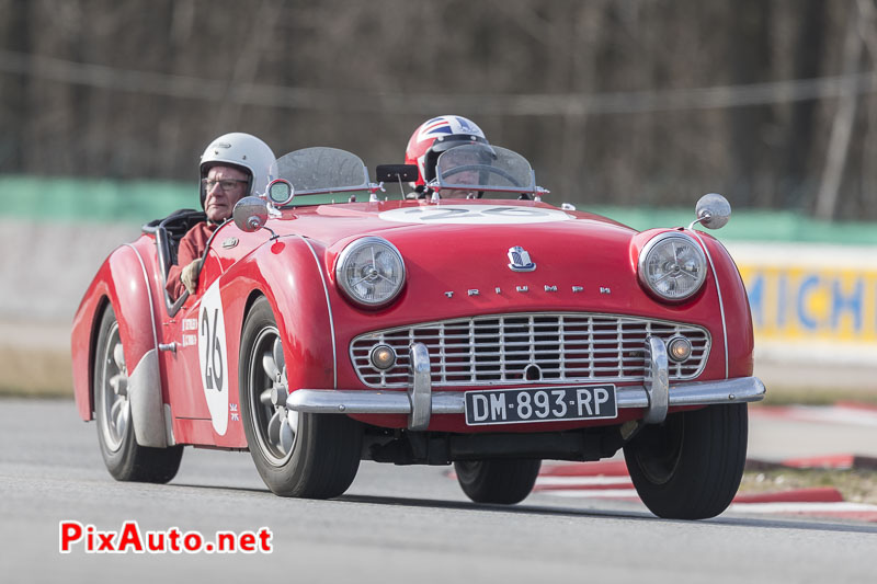 God-Save-The-Car, Triumph TR3 Rouge