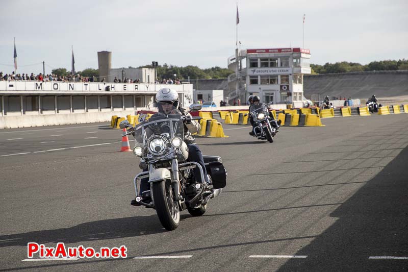 1er US Motor Show, Parade Harley Davidson