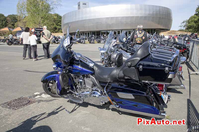 1er US Motor Show, Rassemblement de Harley-davidson