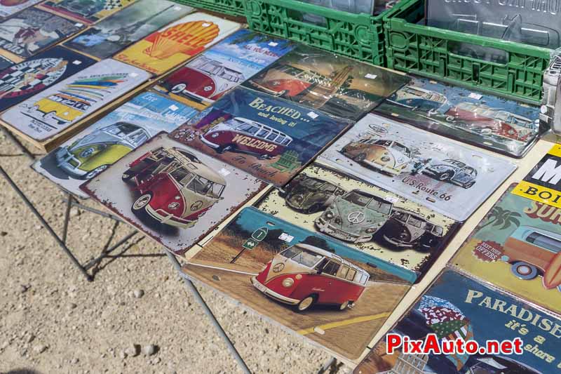 Wagen Fest, Plaques Emaillees Combi VW