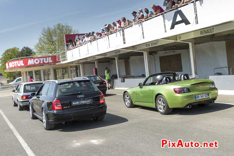 Youngtimers Festival, Audi Rs4 Quattro et Honda S2000