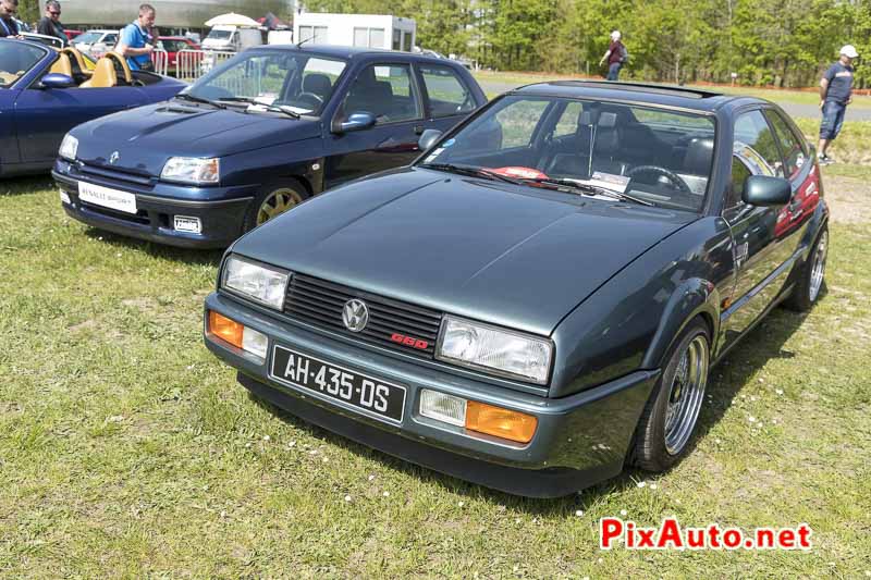 Youngtimers Festival, VW Corrado G60 et clio Williams