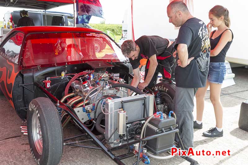 6e European Dragster ATD, Ultime Reglages Sur le Moteur