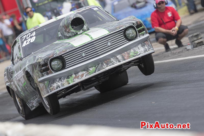 6e European Dragster ATD, Wheeling Ford Mustang Aschenbrenner Franz