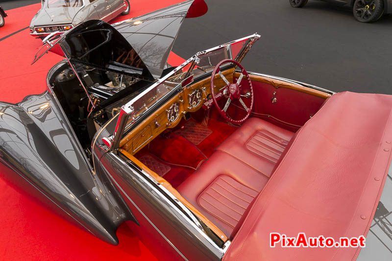 33e Festival-Automobile-International, Roadster Delahaye Figoni-falaschi Habitacle