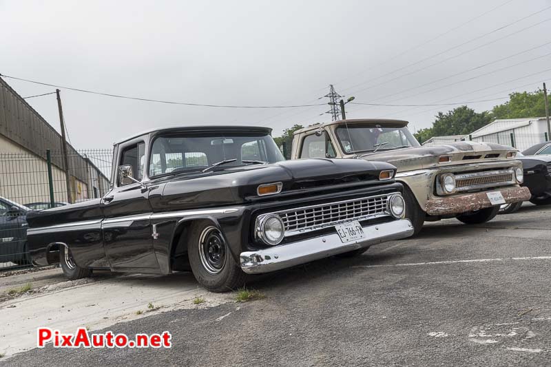 2nd Car Show By Majestics Paris, Lowrider Pick-up Chevrolet C10