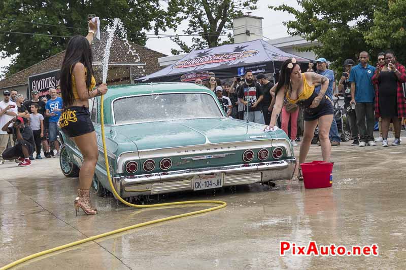 Lowrider Show By Majestics Paris, Sexy Car Wash Hot Girls