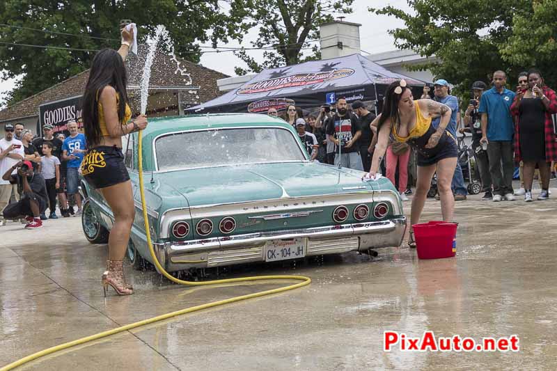 Lowrider Show By Majestics Paris, Sexy Car Wash Hot Girls