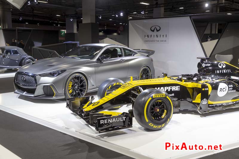 Paris Motor Show, F1 Renault et Infiniti Project Black S