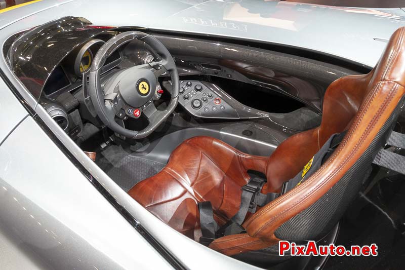 Pari Motor Show, Ferrari Monza SP1 Habitacle