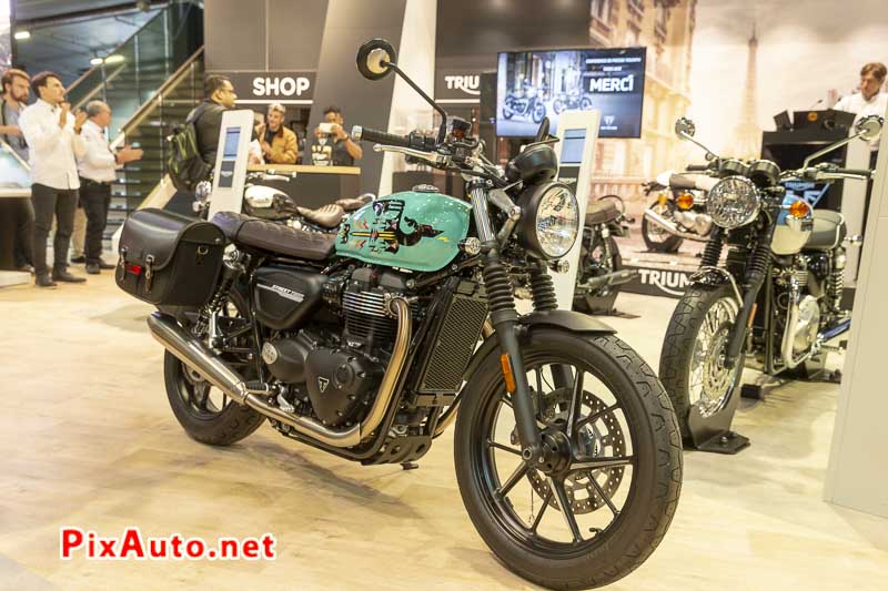 Mondial De L'Auto Et De La Moto, Prepa Street Twin Triumph