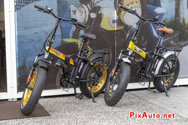 Mondial De L'Auto Et De La Moto, Scrambler Ebike Ducati