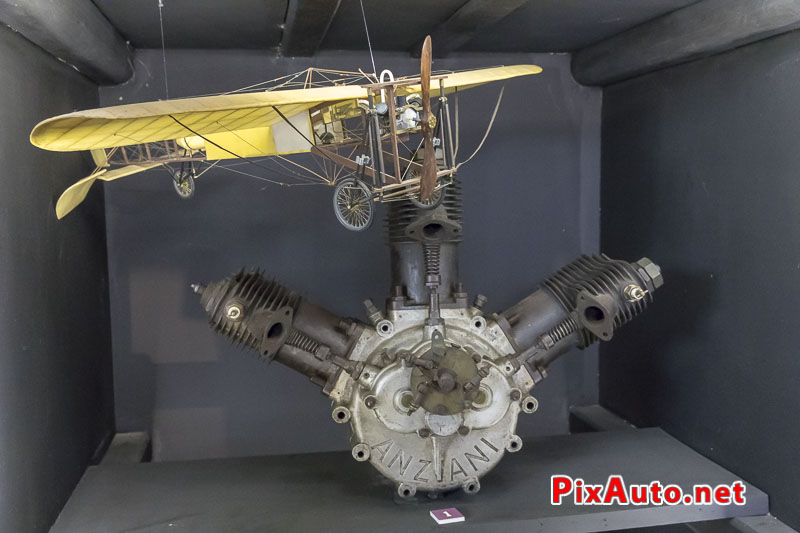 Musee Atelier Des Pionniers, Moteur Avion 3 Cylindres W