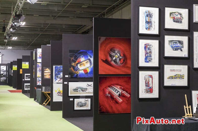 Salon-Retromobile, Galerie des Artistes