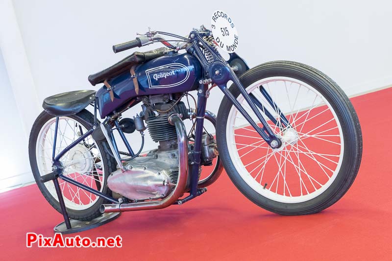 Salon-Retromobile, Moto Peugeot 515