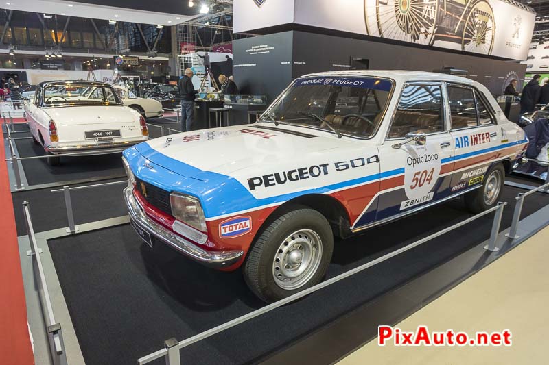 Salon-Retromobile, Peugeot 504 Tour Auto