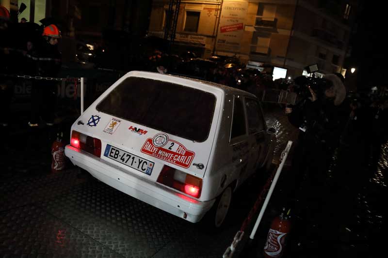 21e Rallye De Monte-Carlo Historique, Carlos Tavares et Pauline Scoofs Peugeot 104 Zs