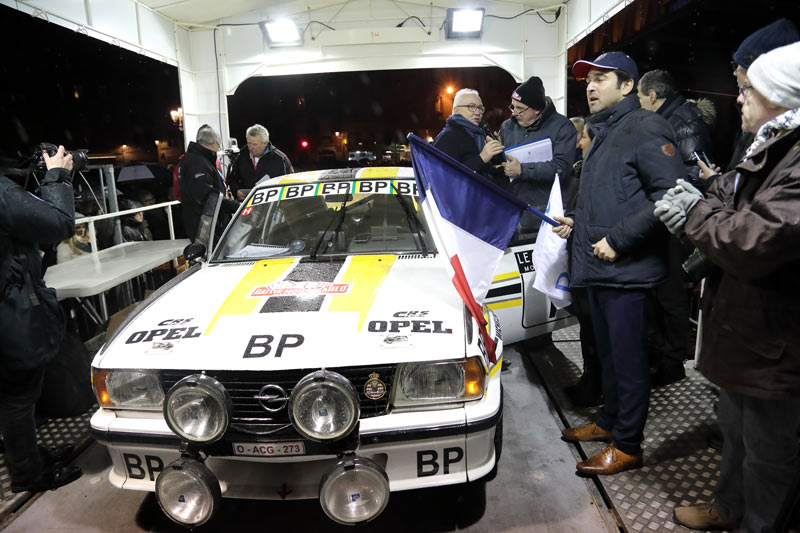 21e Rallye De Monte-Carlo Historique, Michel Decremer et Yannick Albert Opel Ascona 2000