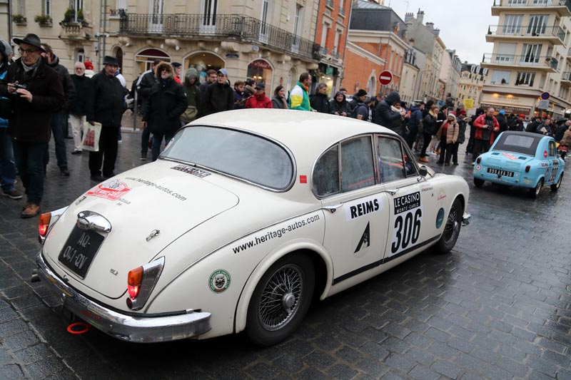 21e Rallye De Monte-Carlo Historique, Simon Nobili et Regis Masson Jaguar Mk2