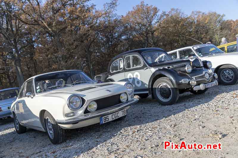 10 Ans de rassemblement Rambouillet, Simca 1200 S et Panhard Dyna X