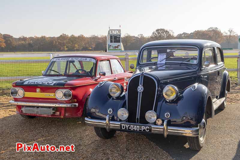 10 Ans de rassemblement Rambouillet, Hotchkiss Artois 846S et NSU