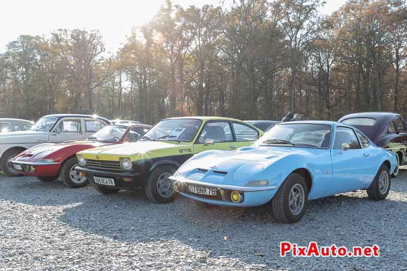 10 Ans de rassemblement Rambouillet, Opel GT 1900 et Kadett GT/E