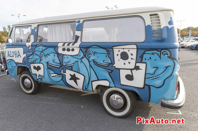 Salon Automedon, Combi VW avec Peinture Perso