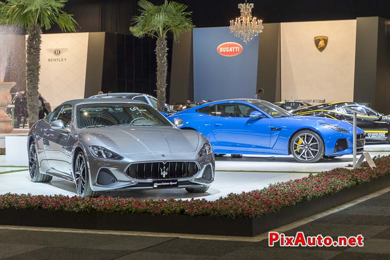 96e Brussels-Motor-Show, Maserati Gran Cabrio Sport et Jaguar