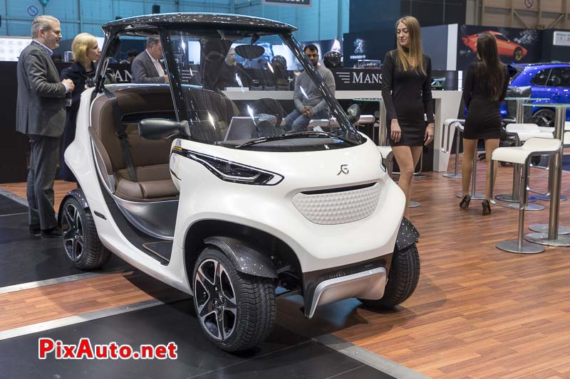 Salon-de-Geneve, Golf Car Garia Limited Edition Mansory