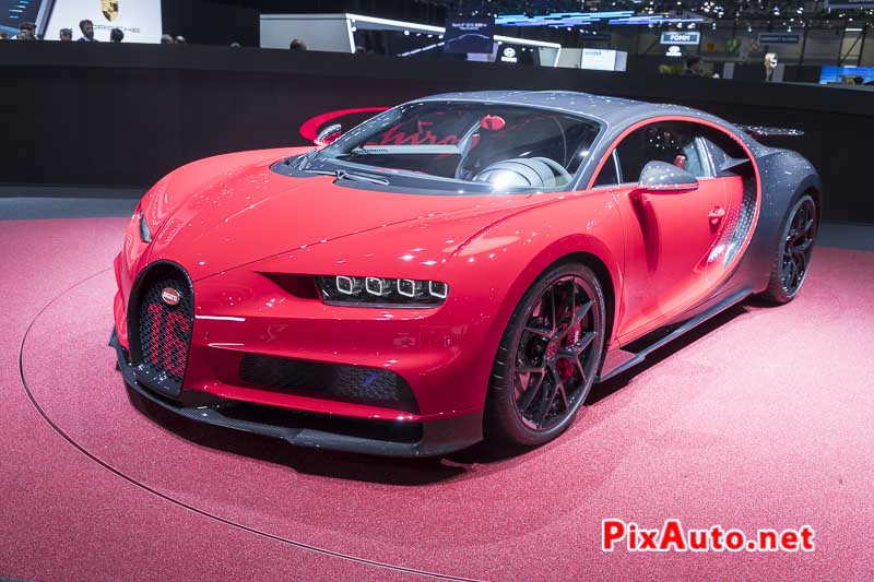 Salon-de-Geneve, Hypercar Bugatti Chiron Sport