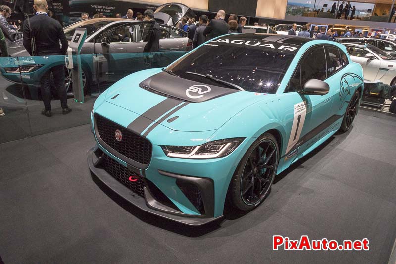 Salon-de-Geneve, Jaguar I-pace e-trophy