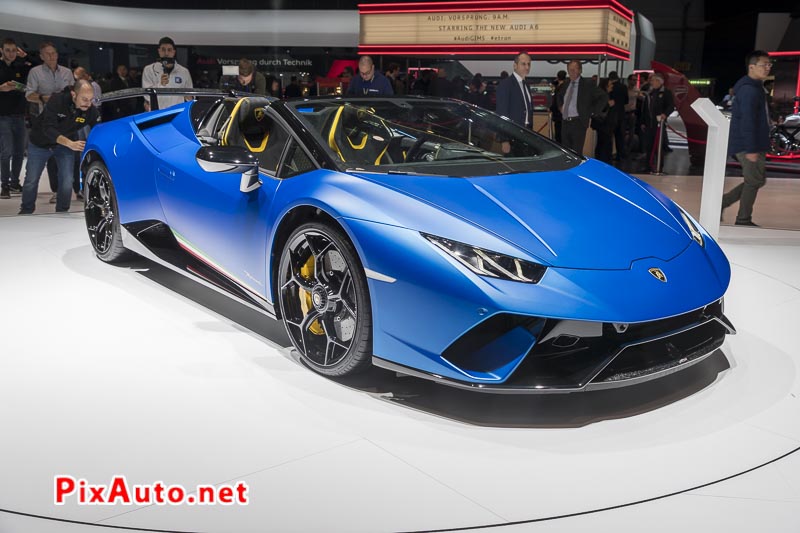 Salon-de-Geneve, Lamborghini Huracan Performance Spyder