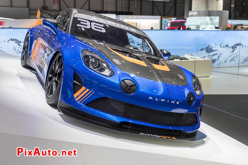 Salon-de-Geneve, New Alpine GT4