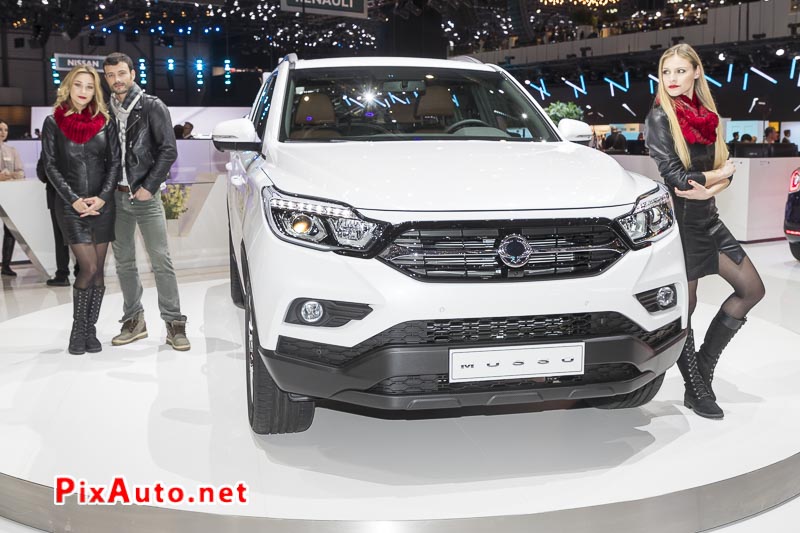 Salon-de-Geneve, New Pickup Ssangyong Musso