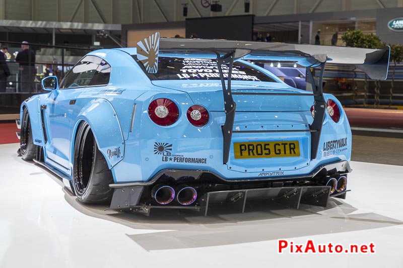 Salon-de-Geneve, Nissan GTR By Libertywalk